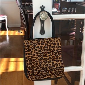 Talbots cheetah purse